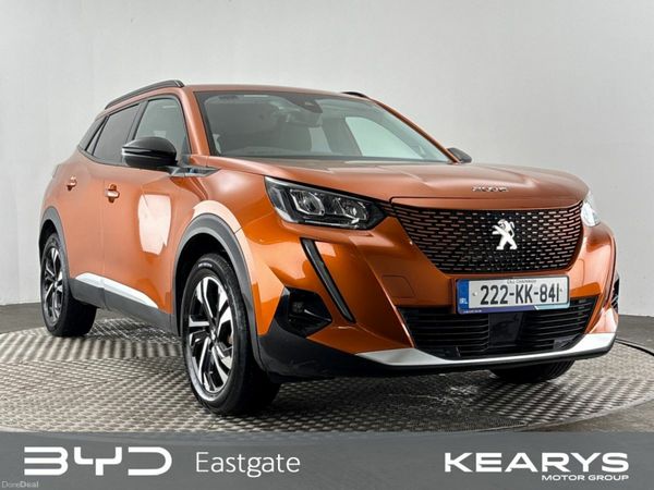Peugeot 2008 MPV, Electric, 2022, Orange