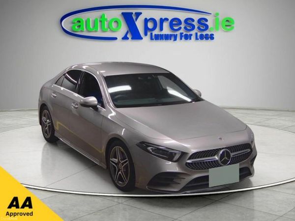 Mercedes-Benz A-Class Saloon, Petrol Plug-in Hybrid, 2020, Grey
