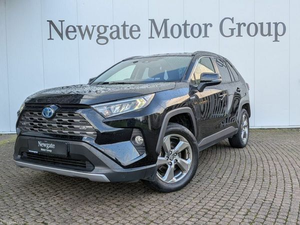 Toyota RAV4 Estate, Petrol Hybrid, 2021, Black