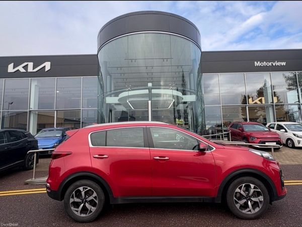 Kia Sportage MPV, Diesel, 2019, Red
