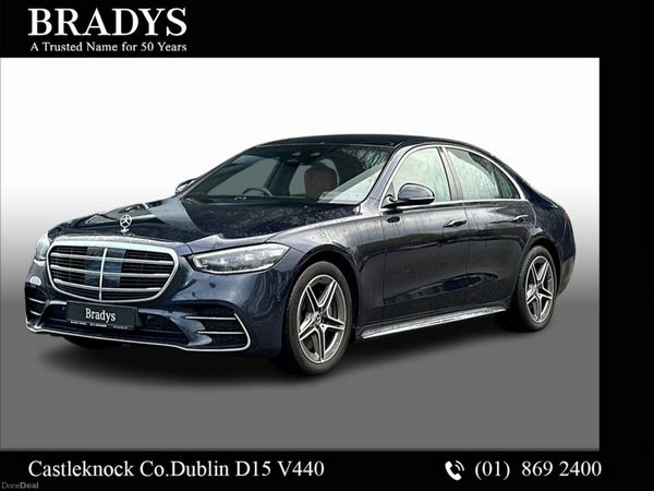Mercedes-Benz S-Class Saloon, Diesel, 2022, Blue