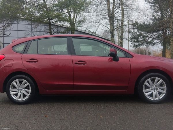 Subaru Impreza Estate, Petrol, 2017, Red