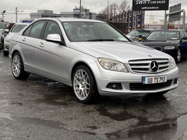 Mercedes-Benz C-Class Saloon, Petrol, 2008, Silver