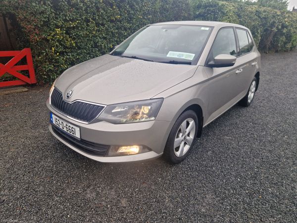 Skoda Fabia Hatchback, Petrol, 2015, Beige