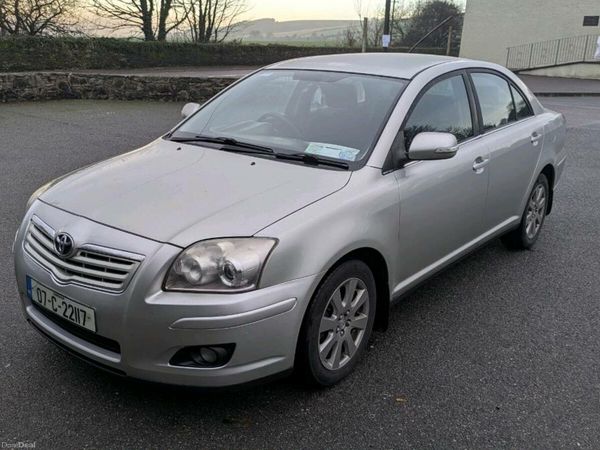 Toyota Avensis Saloon, Petrol, 2007, Silver