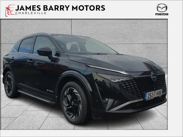 Nissan Qashqai MPV, Petrol Hybrid, 2025, Black