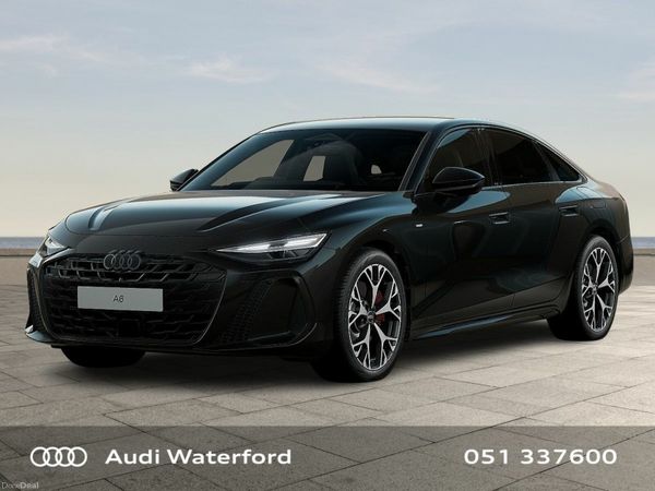 Audi A6 Saloon, Petrol Hybrid, 2026, Black