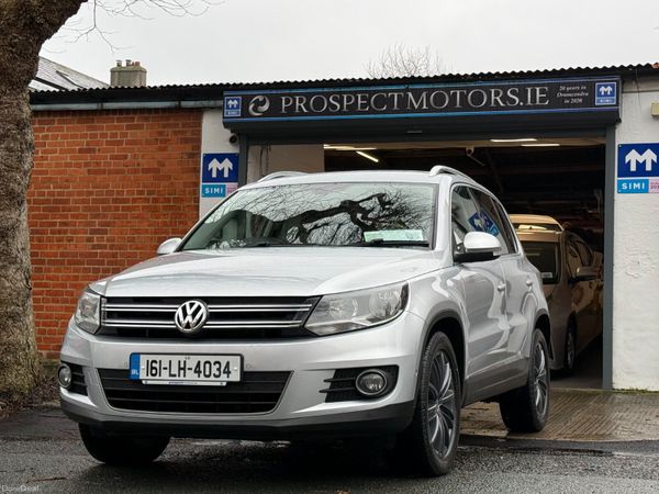 Volkswagen Tiguan SUV, Diesel, 2016, Silver