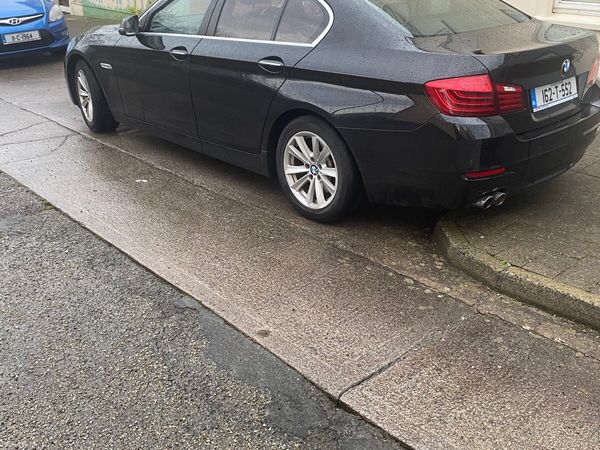 BMW 5-Series Saloon, Diesel, 2016, Black
