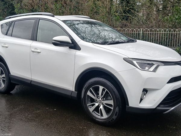 Toyota RAV4 SUV, Diesel, 2017, White