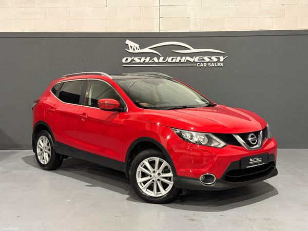 Nissan Qashqai Hatchback, Diesel, 2016, Red