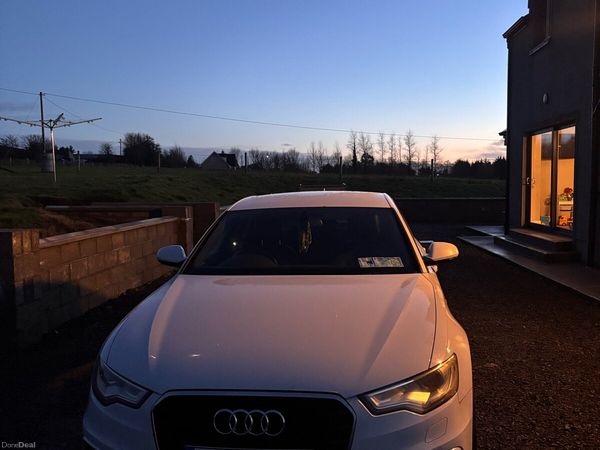 Audi A6 Saloon, Diesel, 2015, White