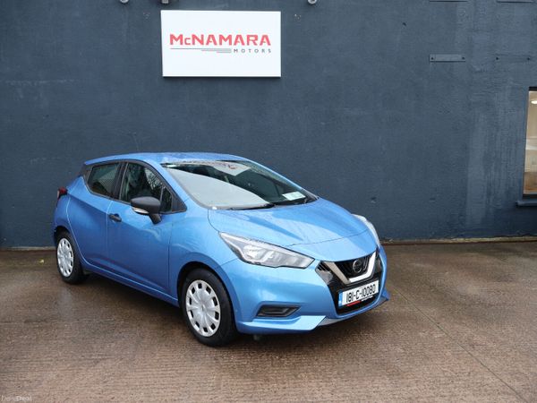 Nissan Micra Hatchback, Petrol, 2018, Blue