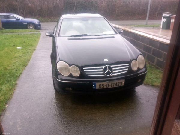 Mercedes-Benz CLK Coupe, Petrol, 2005, Black