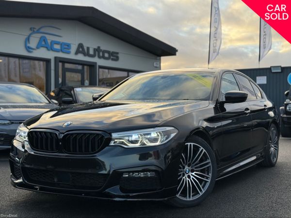 BMW 5-Series Saloon, Diesel, 2018, Black