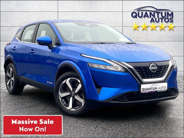 Nissan Qashqai SUV, Petrol Hybrid, 2023, Blue