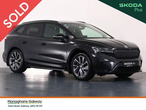 Skoda Enyaq SUV, Electric, 2022, Black