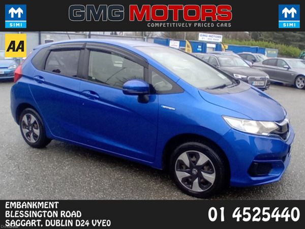 Honda Fit Hatchback, Petrol Hybrid, 2018, Blue