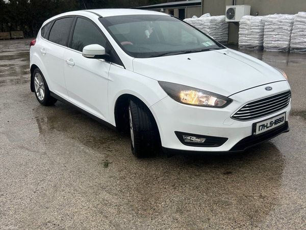 Ford Focus Hatchback, Diesel, 2017, White