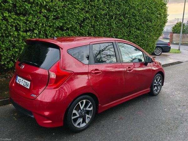 Nissan Note MPV, Petrol, 2014, Red