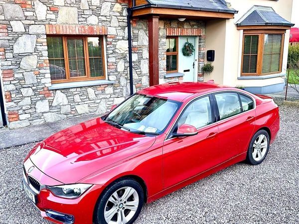 BMW 3-Series Saloon, Diesel, 2014, Red