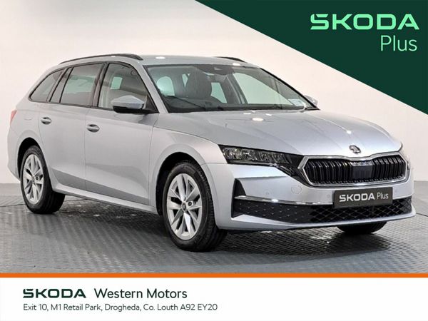 Skoda Octavia Estate, Diesel, 2025, Silver