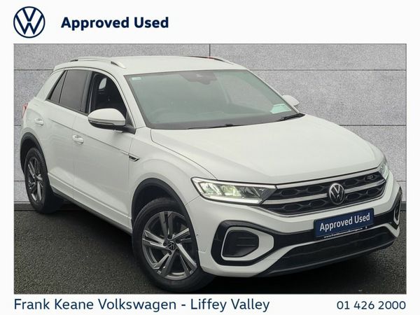 Volkswagen T-Roc SUV, Petrol, 2022, White