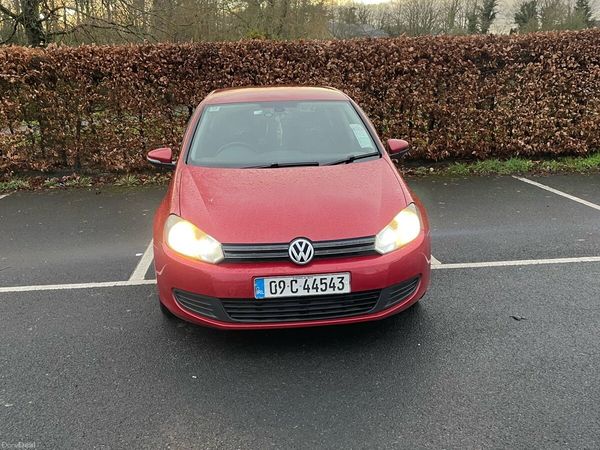 Volkswagen Golf Hatchback, Diesel, 2009, Red