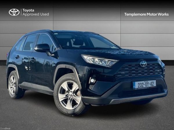 Toyota RAV4 SUV, Petrol Hybrid, 2023, Black