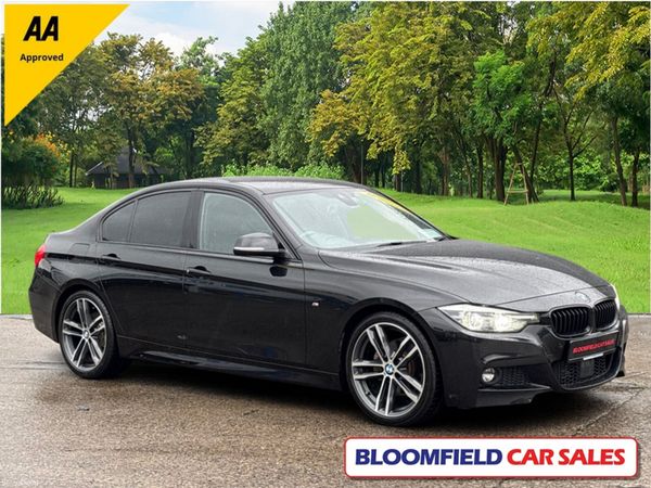 BMW 3-Series Saloon, Diesel, 2018, Black