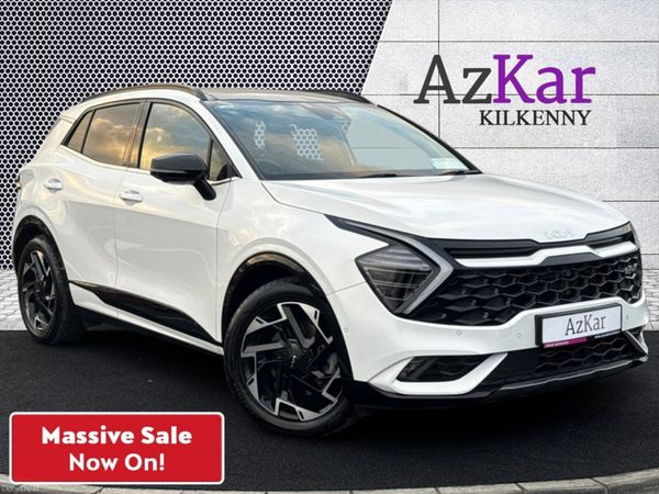 Kia Sportage SUV, Petrol Plug-in Hybrid, 2022, White