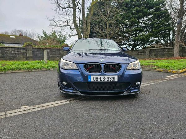 BMW 5-Series Saloon, Diesel, 2008, Blue
