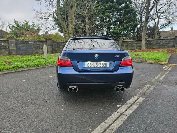 BMW 5-Series Saloon, Diesel, 2008, Blue