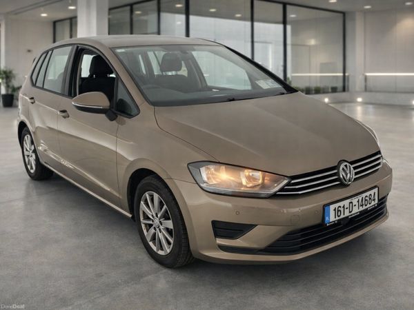 Volkswagen Golf Estate, Diesel, 2016, Gold
