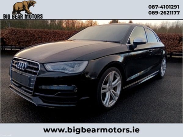 Audi S3 Saloon, Petrol, 2015, Black
