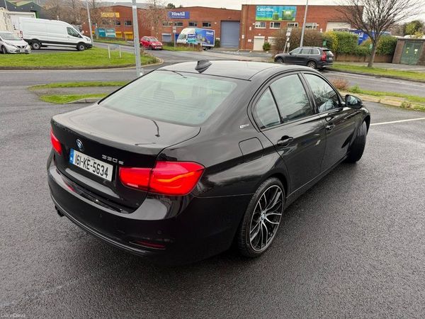 BMW 3-Series Saloon, Petrol Plug-in Hybrid, 2016, Black