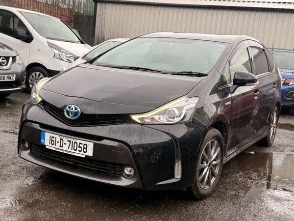 Toyota Prius MPV, Petrol Hybrid, 2016, Black