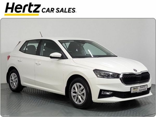 Skoda Fabia Hatchback, Petrol, 2024, White