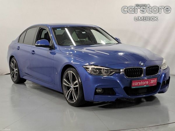BMW 3-Series Saloon, Petrol Plug-in Hybrid, 2017, Blue
