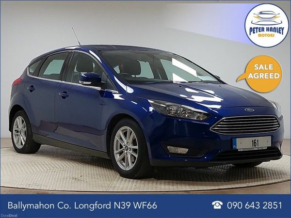 Ford Focus Hatchback, Diesel, 2016, Blue