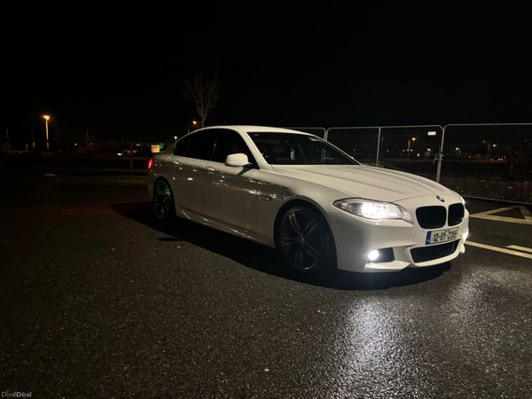 BMW 5-Series Saloon, Diesel, 2012, White