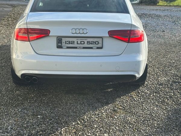 Audi A4 Saloon, Diesel, 2013, White