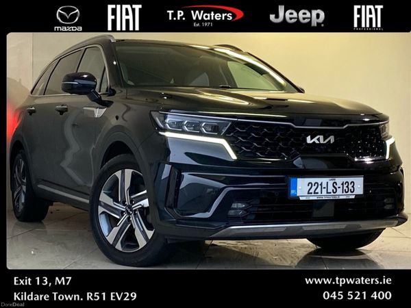 Kia Sorento MPV, Petrol Plug-in Hybrid, 2022, Black