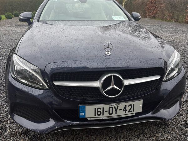 Mercedes-Benz C-Class Coupe, Diesel, 2016, Blue