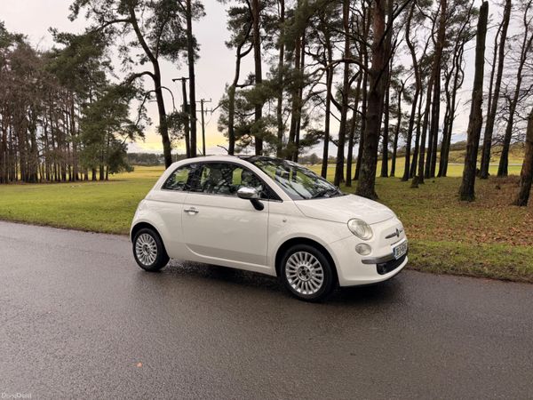 Fiat 500 Hatchback, Petrol, 2008, White