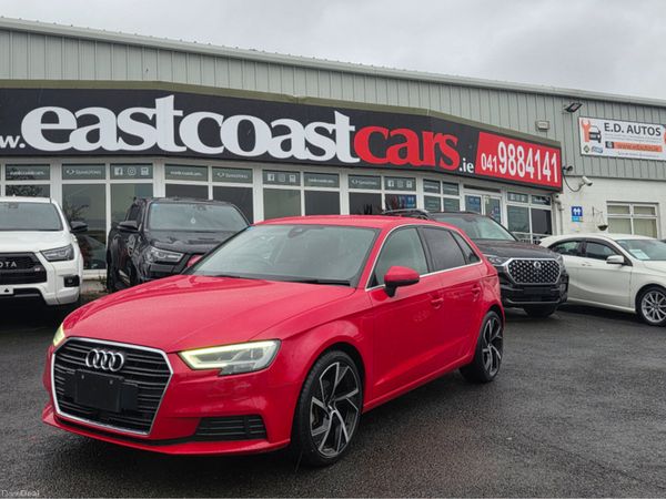 Audi A3 Hatchback, Petrol, 2017, Red