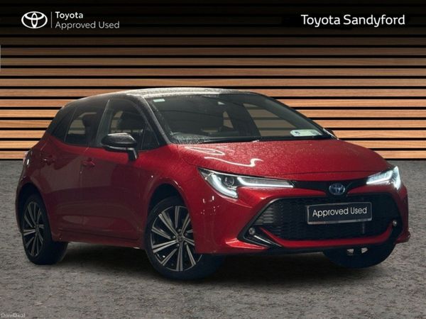 Toyota Corolla Hatchback, Petrol Hybrid, 2022, Red