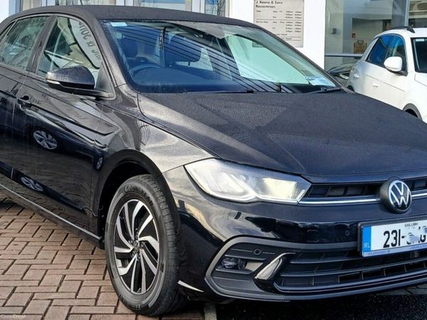 Volkswagen Polo Hatchback, Petrol, 2023, Black