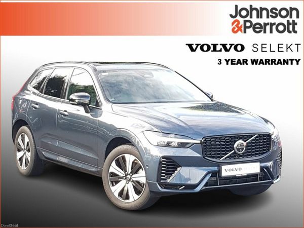 Volvo XC60 SUV, Petrol Plug-in Hybrid, 2024, Blue