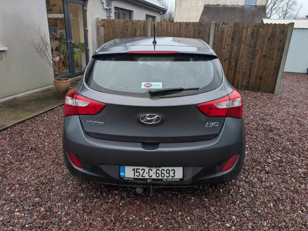 Hyundai i30 Hatchback, Diesel, 2015, Grey
